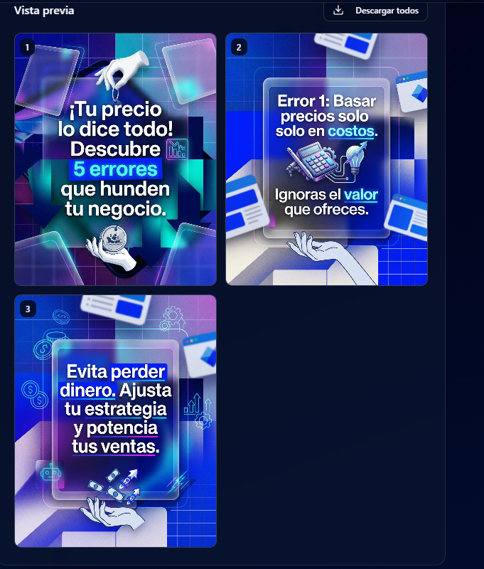 Descarga y publica